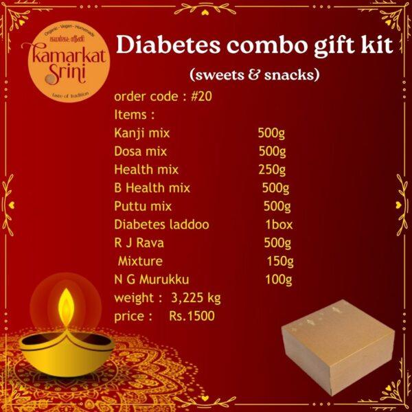 #20  Diabetes combo gift kit